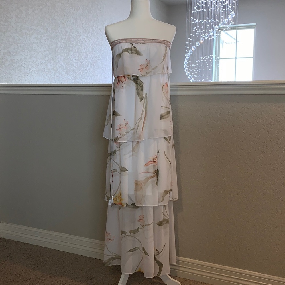 WHBM Floral Maxi dress size XXS